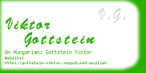 viktor gottstein business card